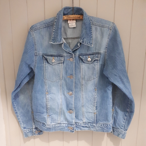 Vintage Mickey and Minnie Mouse Jean Jacket - Picture 2 of 4